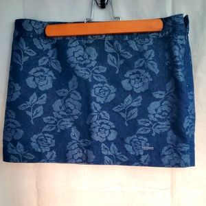 Abercrombie & Fitch Cotton/Polyester blend Miniskirt